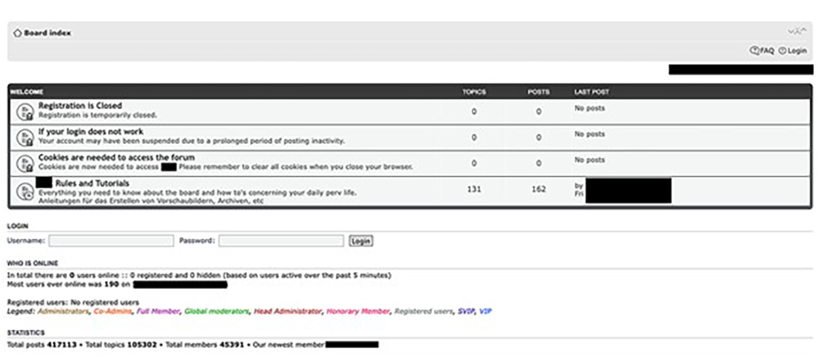 Pelkistetty sivusto, aihealueet listattuna.