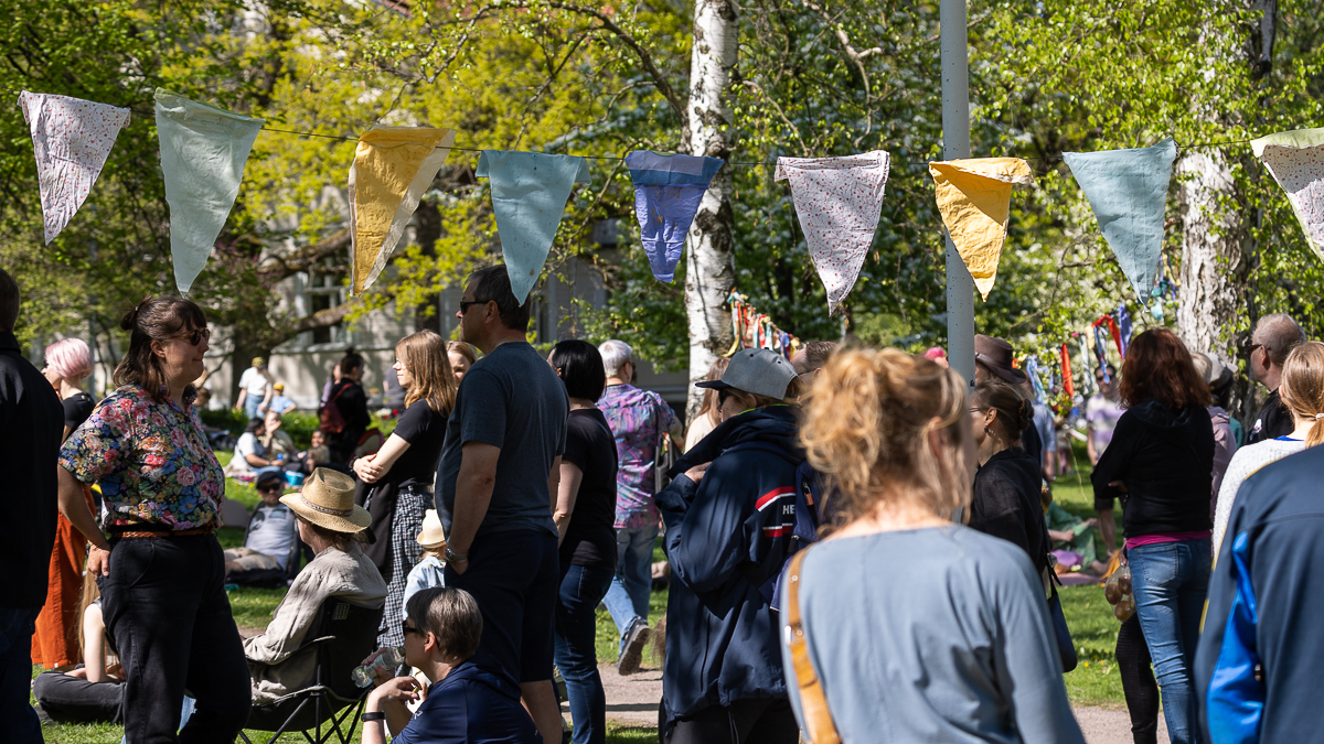 Stadsdelsfester i Helsingfors.